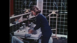 Link to Video | novelty, Germany, economic growth, home appliance, color, 1952, trade fair, household equipment, Berlin, housekeeping, family