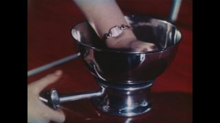 Link to Video | novelty, Germany, economic growth, home appliance, color, 1952, trade fair, household equipment, Berlin, housekeeping, family