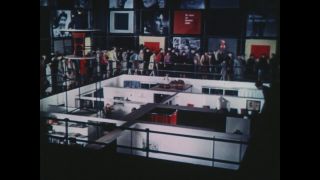 Link to Video | novelty, Germany, economic growth, home appliance, color, 1952, trade fair, household equipment, Berlin, housekeeping, family
