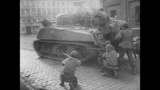 Link to Video | war, World War II, black and white