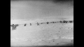 Link to Video | Eastern Front (World War II), black and white