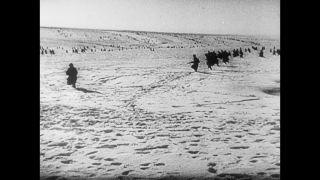 Link to Video | Eastern Front (World War II), black and white