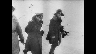 Link to Video | Eastern Front (World War II), black and white