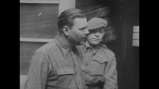 Link to Video | Liberation of Nazi camps, concentration camp, Buchenwald concentration camp, crime against humanity, Germany, The Holocaust, 1945, suffering, Auschwitz, black and white