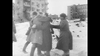 Link to Video | Eastern Front (World War II), black and white