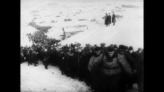 Link to Video | Eastern Front (World War II), black and white