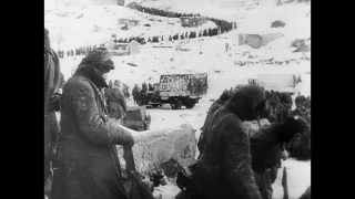 Link to Video | Eastern Front (World War II), black and white