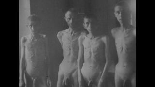 Link to Video | Liberation of Nazi camps, concentration camp, crime against humanity, The Holocaust, 1945, suffering, black and white