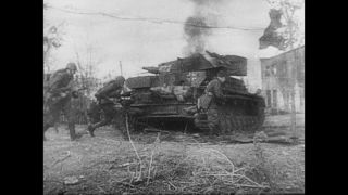 Link to Video | Eastern Front (World War II), black and white