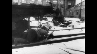Link to Video | Eastern Front (World War II), black and white