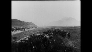 Link to Video | Eastern Front (World War II), black and white