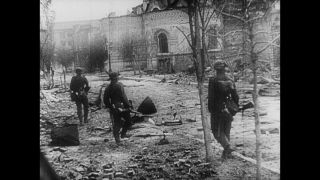 Link to Video | Eastern Front (World War II), black and white