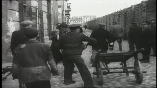 Link to Video | Warsaw Ghetto, Warsaw, Jew, World War II, Third Reich, Jewish Ghetto Police, Nazism