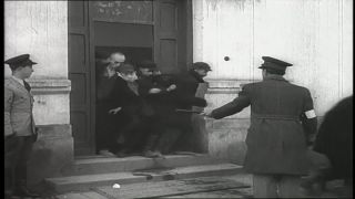 Link to Video | Warsaw Ghetto, Warsaw, Jew, World War II, Third Reich, Jewish Ghetto Police, Nazism
