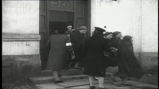 Link to Video | Warsaw Ghetto, antisemitism, Warsaw, Jew, World War II, Third Reich, Jewish Ghetto Police, Nazism