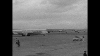 Link to Video | state visit, Spain, head of state, 1959, black and white, Dwight D. Eisenhower