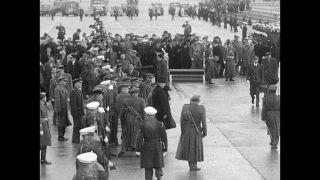 Link to Video | state visit, Spain, head of state, 1959, black and white, Dwight D. Eisenhower