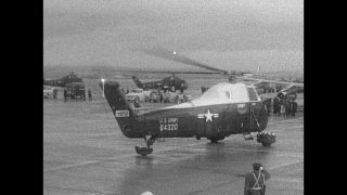 Link to Video | state visit, Spain, head of state, 1959, black and white, Dwight D. Eisenhower