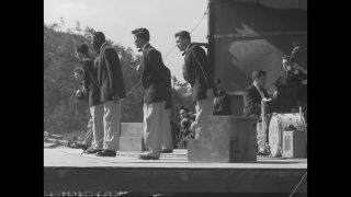 Link to Video | movie star, entertainment, 1954, cult of personality, actress, cult image, actor, Marilyn Monroe, personality, South Korea