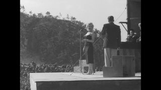 Link to Video | movie star, entertainment, 1954, cult of personality, actress, cult image, actor, Marilyn Monroe, personality, South Korea