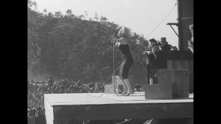 Link to Video | movie star, entertainment, 1954, cult of personality, actress, cult image, actor, Marilyn Monroe, personality, South Korea