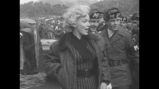 Link to Video | movie star, entertainment, 1954, cult of personality, actress, cult image, actor, Marilyn Monroe, personality, South Korea