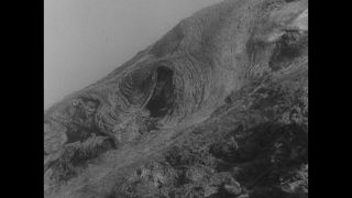 Link to Video | volcanic ash, occurrence, natural phenomenon, 1935, Italy, lava, Mount Vesuvius, volcanic eruption, volcano, black and white