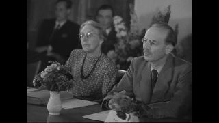 Link to Video | post–World War II era, June, History of Germany (1945–1990), Münchener Ministerpräsidentenkonferenz, Munich, Germany, June 5, 1947, convention, politics, black and white