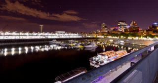 Link to Video | Canada, Quebec, time-lapse photography, metropolis, color, 4K resolution, Montreal, North America, capital city, city, night