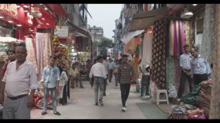 Link to Video | September, Delhi, metropolis, bazaar, color, 4K resolution, 2019, market, capital city, India, evening