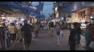 Link to Video | September, Delhi, metropolis, bazaar, color, 4K resolution, 2019, market, capital city, India, evening