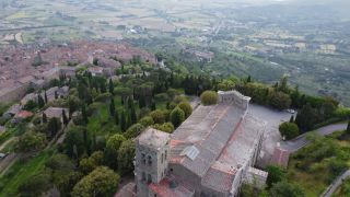 Link to Video | March, Tuscany, color, 4K resolution, Cortona, Geographical region of Italy, Italy, aerial shot, 2024, Cortona