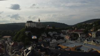 Link to Video | Thuringia, Germany, color, historic building, Europe, aerial shot, Greiz, Central Germany, day, eastern Germany