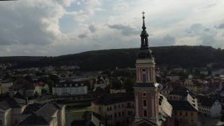 Link to Video | Thuringia, Germany, color, historic building, Europe, aerial shot, Greiz, Central Germany, day, eastern Germany