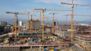 Link to Video | Hamburg, October, autumn, HafenCity, Germany, color, Europe, Northern Germany, aerial shot, 2022, day, Hanseatic city