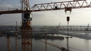 Link to Video | Hamburg, October, autumn, HafenCity, Germany, color, Europe, Northern Germany, aerial shot, 2022, day, Hanseatic city