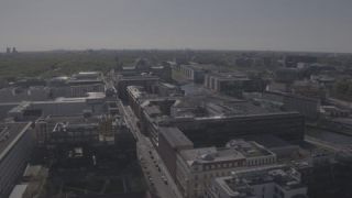 Link to Video | April, spring, big city, Germany, metropolis, color, 4K resolution, 2018, cityscape, 21 April 2018, aerial shot, capital city, Berlin