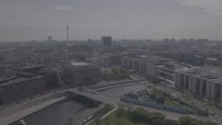 Link to Video | April, spring, big city, Germany, metropolis, color, 4K resolution, 2018, cityscape, 21 April 2018, aerial shot, capital city, Berlin