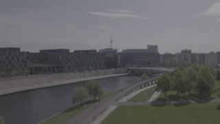 Link to Video | April, spring, big city, Germany, metropolis, color, 4K resolution, 2018, cityscape, 21 April 2018, aerial shot, capital city, Berlin