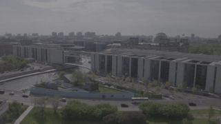 Link to Video | April, spring, big city, Germany, metropolis, color, 4K resolution, 2018, cityscape, 21 April 2018, aerial shot, capital city, Berlin