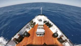 Link to Video | ship, tourist destination, maritime transport, sea, color, water, liquid water, tourism region, Greece, Mediterranean Sea, Mediterranean Basin