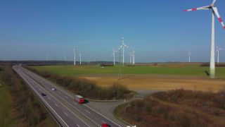 Link to Video | renewable energy, wind turbine generator system, wind power, controlled-access highway, wind turbine, wind energy