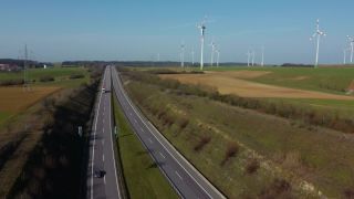 Link to Video | renewable energy, wind turbine generator system, wind power, controlled-access highway, wind turbine, wind energy