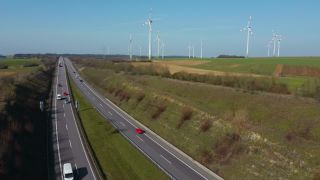 Link to Video | renewable energy, wind turbine generator system, wind power, controlled-access highway, wind turbine, wind energy