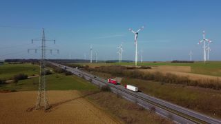 Link to Video | renewable energy, wind turbine generator system, wind power, controlled-access highway, wind turbine, wind energy