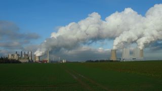Link to Video | North Rhine-Westphalia, energy sector, energy supply, energy company, RWE Power, power station, Germany, environmental issue, Rhenish lignite mining area, industry, Grevenbroich, energy generating station, pollution, Rhein-Kreis Neuss