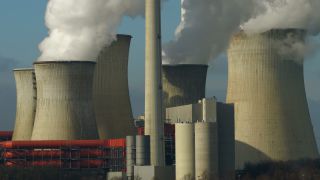 Link to Video | North Rhine-Westphalia, energy sector, energy supply, energy company, RWE Power, power station, Germany, environmental issue, Rhenish lignite mining area, industry, Grevenbroich, energy generating station, pollution, Rhein-Kreis Neuss