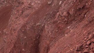 Link to Video | Geology, Rhineland-Palatinate, stone quarry, Taben-Rodt, Germany, manufacturing, quarry, mining and quarrying, mining company, mineral extraction, mining operations, nonmetallic minerals industry, industrial sector, mine, Trier-Saarburg