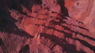 Link to Video | Geology, Rhineland-Palatinate, stone quarry, Taben-Rodt, Germany, manufacturing, quarry, mining and quarrying, mining company, mineral extraction, mining operations, nonmetallic minerals industry, industrial sector, mine, Trier-Saarburg