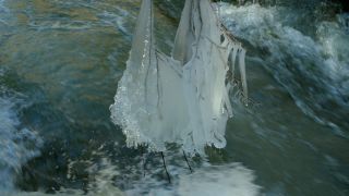 Link to Video | Rhineland-Palatinate, winter, Irreler Wasserfälle, Eifel, Germany, ice, season, Kalt, watercourse, shore, stream, icicle, Irrel, natural watercourse, brook, nature, sculpture